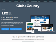 Tablet Screenshot of clubandcounty.com